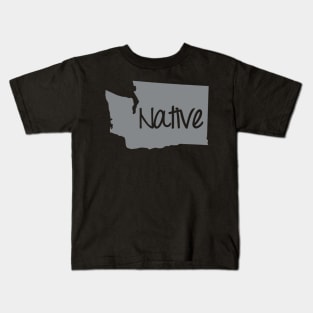 Washington Native WA Pride Kids T-Shirt